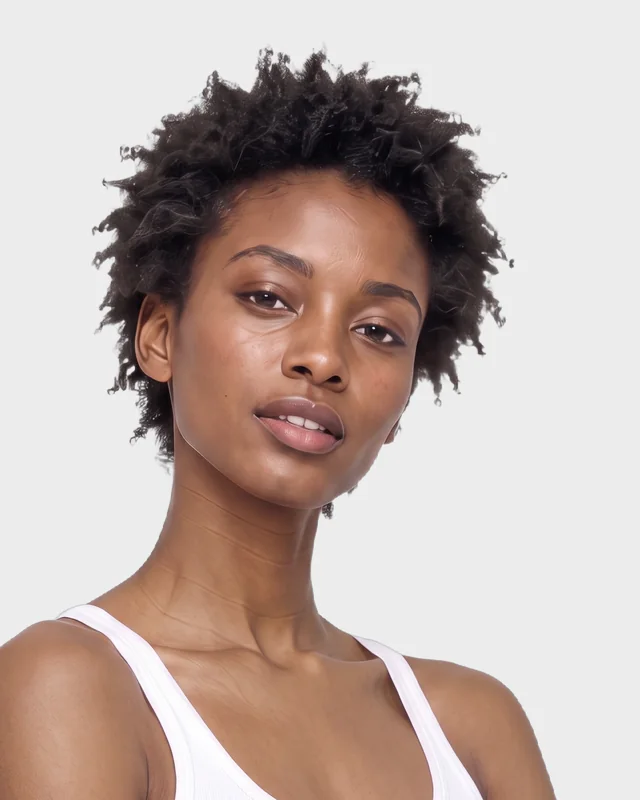 Nia, Kısa doğal afro